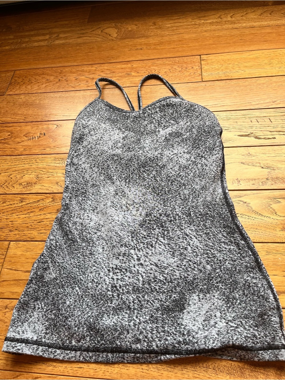 Lululemon Women's Gray Heathered Tank w/ Bra Size 4